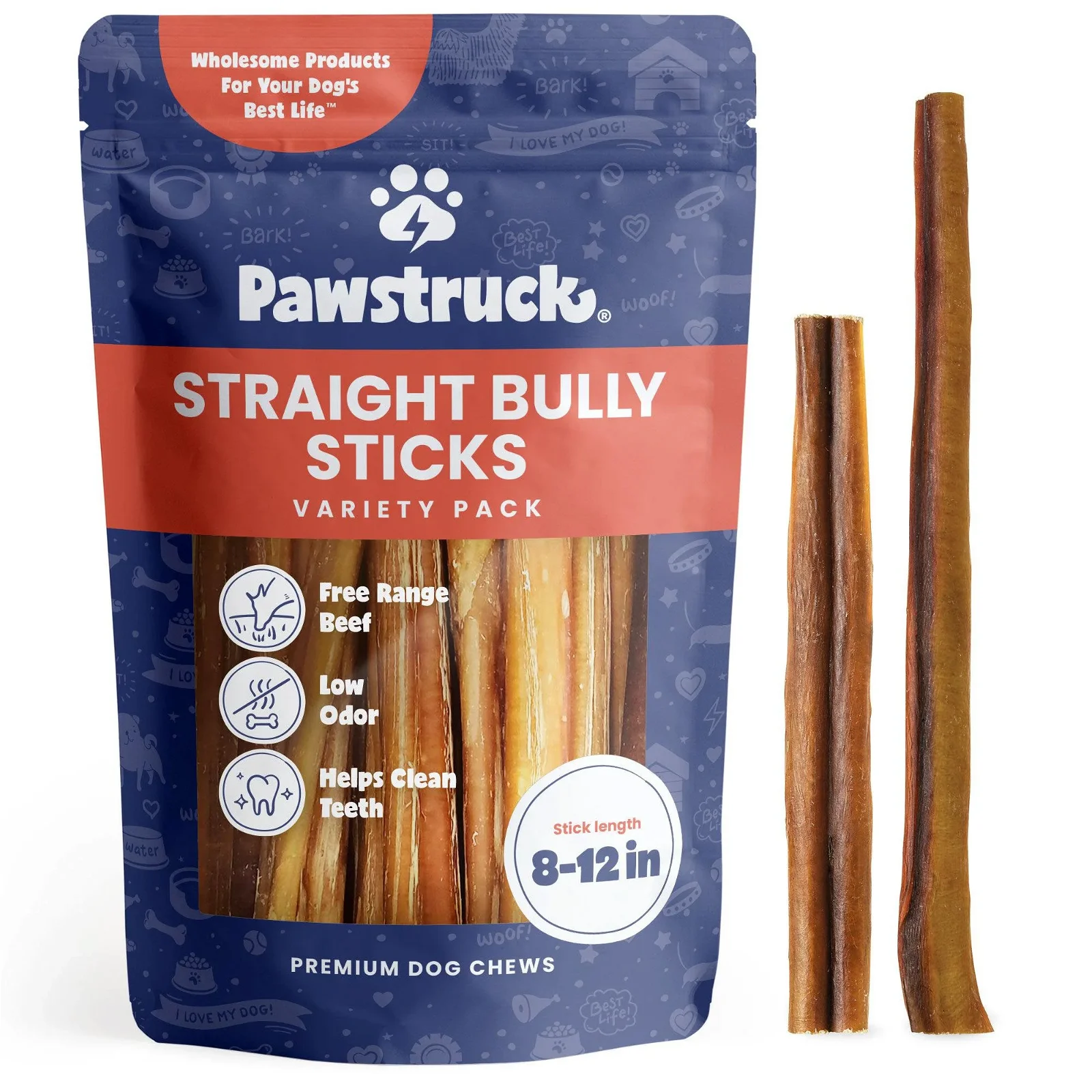 Image of Variety Bulk Straight Bully Sticks for Dogs (Sold by Weight)