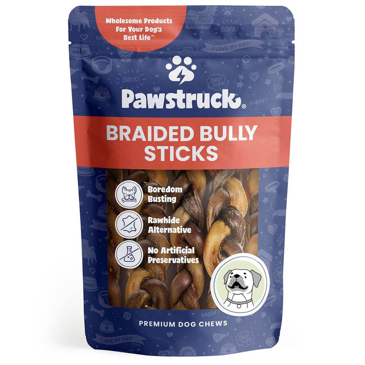 Image of Braided Bully Sticks (Sold by Weight)