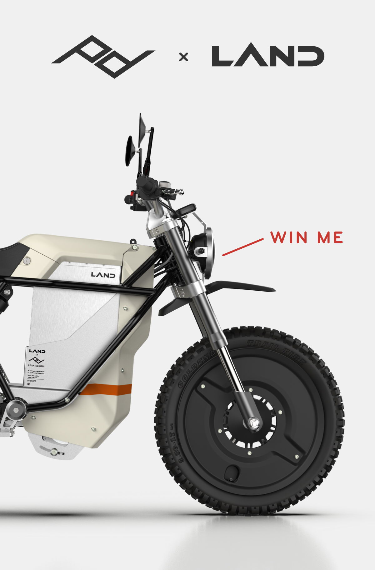 Win this motorcycle.