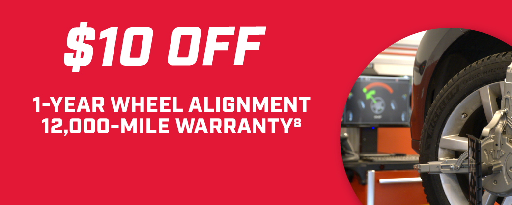 \\$10 Off Wheel Alignment with coupon8