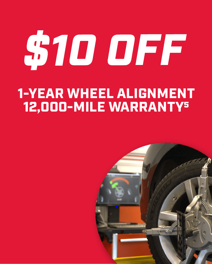 \\$10 Off Wheel Alignment with coupon(5)