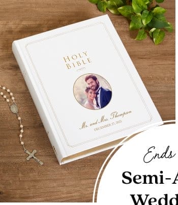 Ends Soon! 50% Off Semi-Annual Wedding & Baby Sale