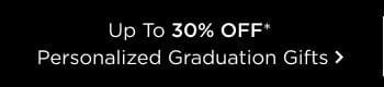 Up To 30% Off Personalized Graduation Gifts