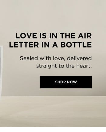 Love Is In The Air Letter In A Bottle