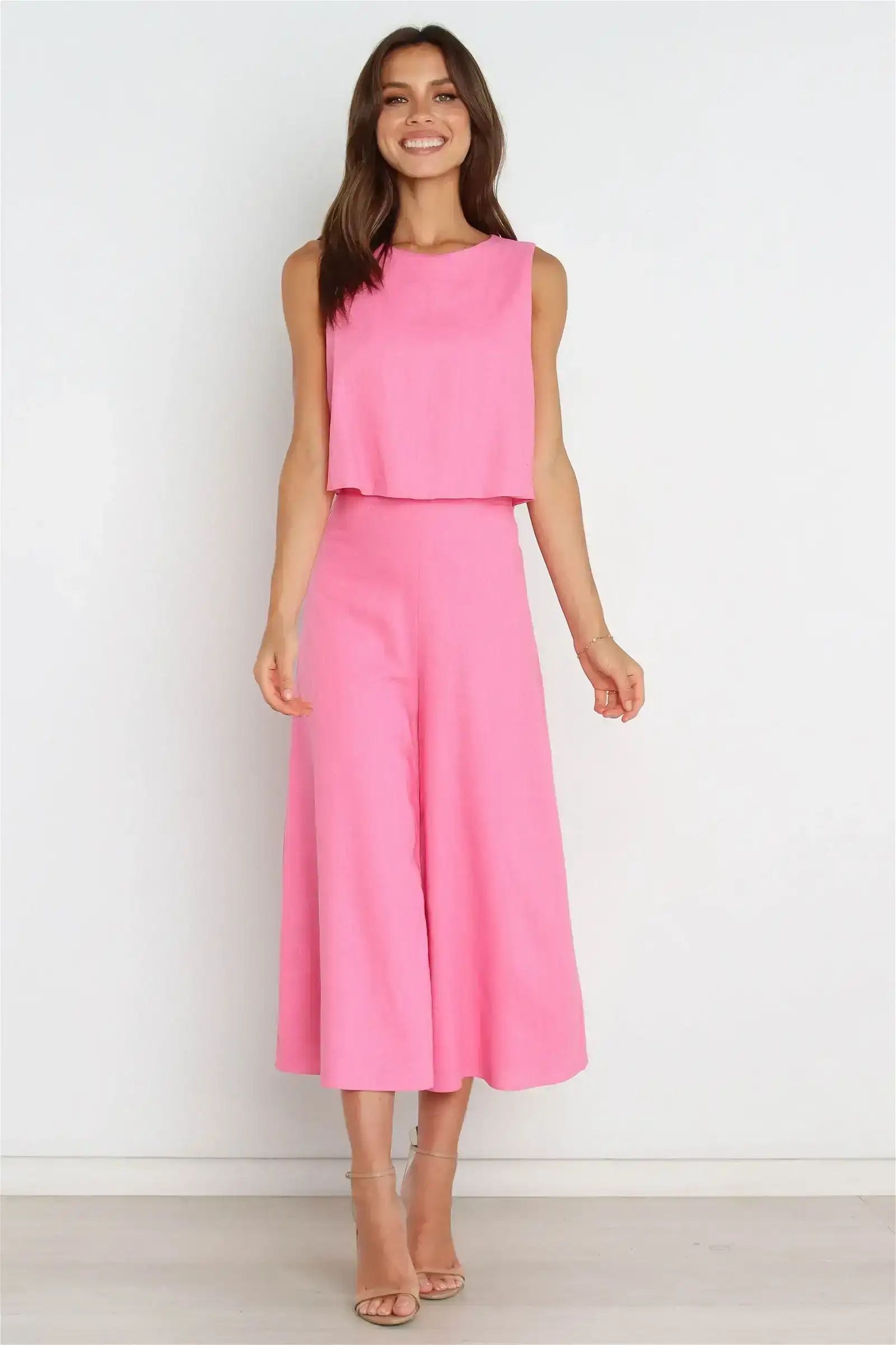 Image of Femme Jumpsuit - Pink