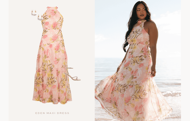 EDEN MAXI DRESS - ACACIA BLOSSOM