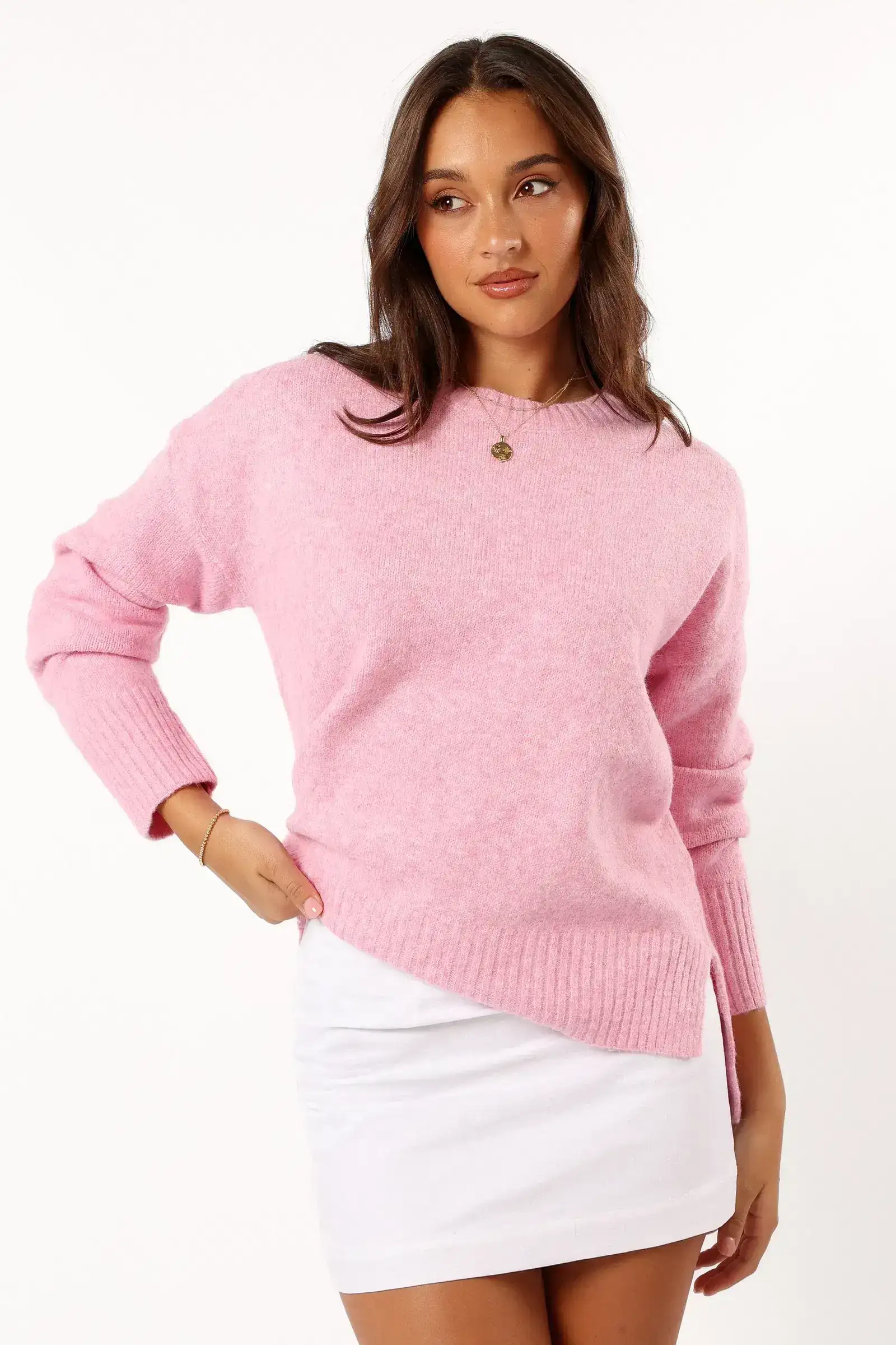 Image of Margaret Knit Sweater - Pink