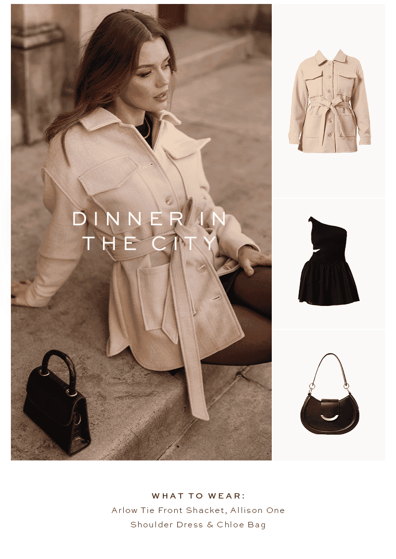 what to wear: dinner in the city