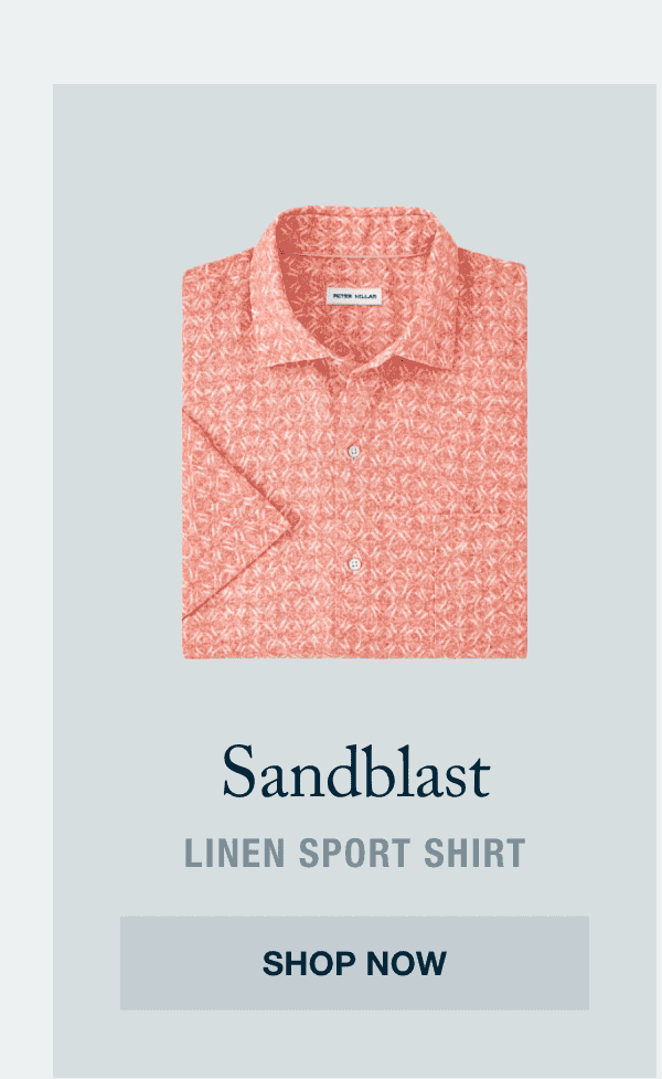 Sandblast Linen Sport Shirt - Shop Now