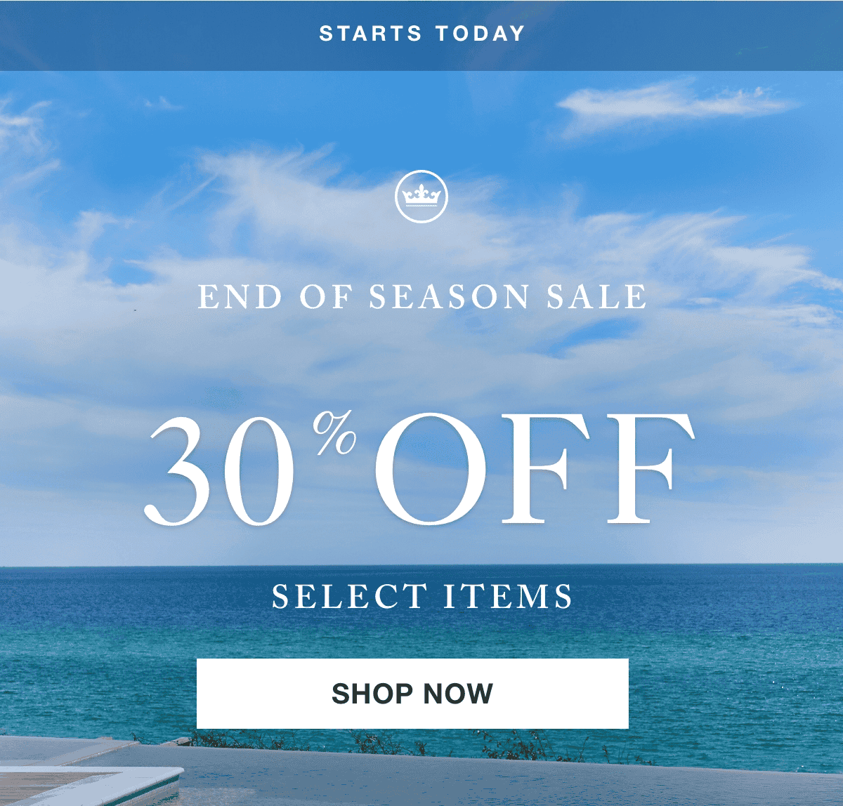 End of Season Sale - 30% Off Select Items - Shop Now