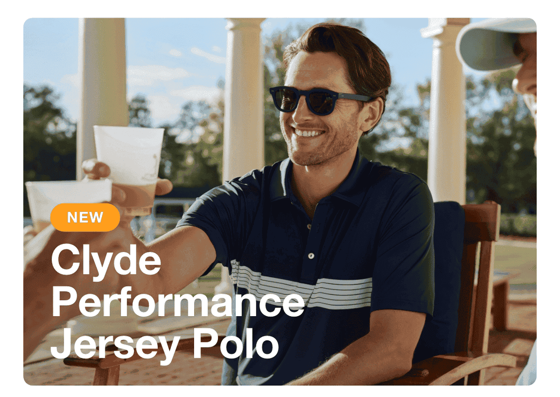 New - Clyde Performance Jersey Polo