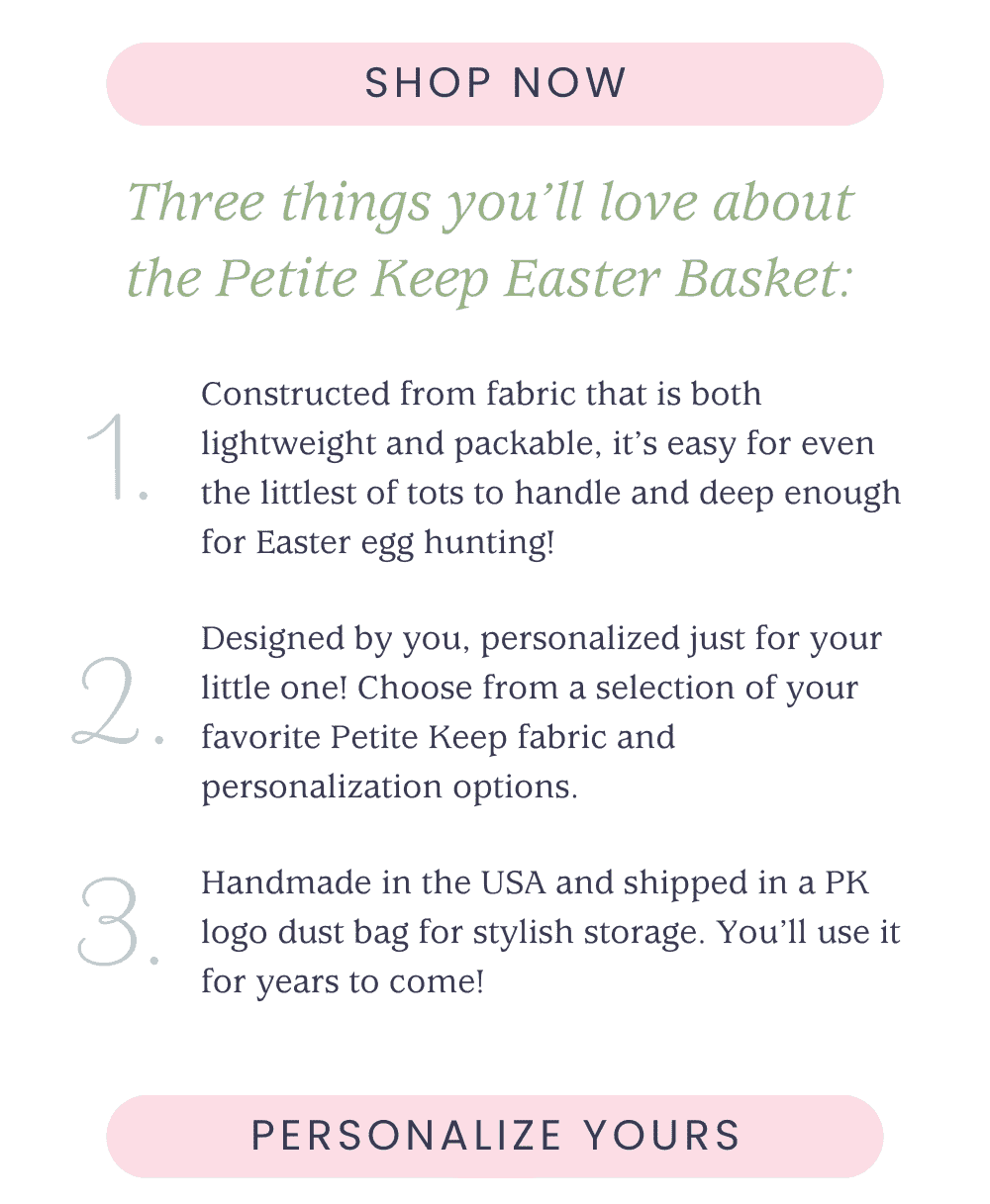 Petite Keep: Easter Baskets