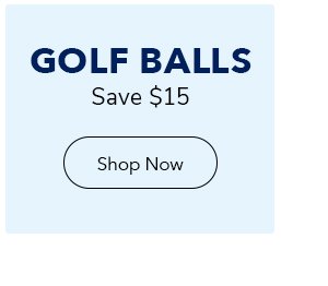 Save up to \\$10 on Golf Balls