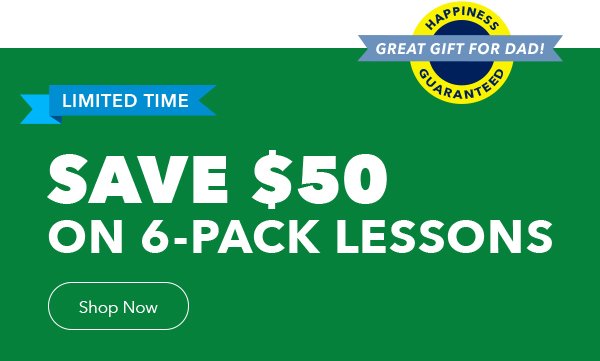 Save \\$50 on Golf Lesson 6-Pack