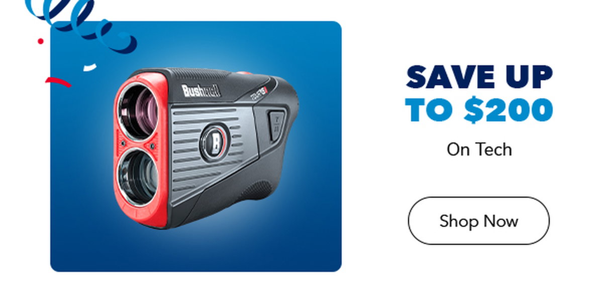 Save up to 200 on golf tech