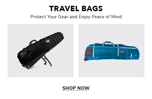 Protect your clubs with the latest travel bags and accessories