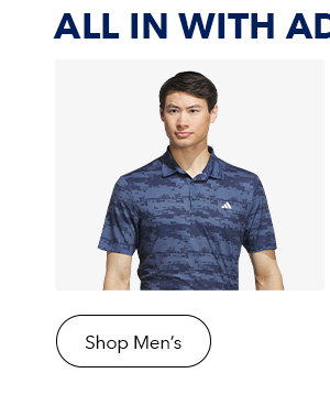 All in with Adidas | mens 