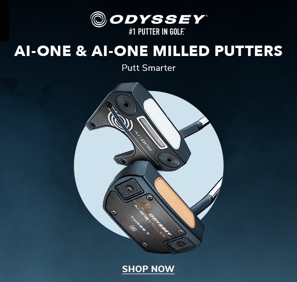 Odyssey Ai-ONE & Ai-ONE Milled Putters | Shop Now