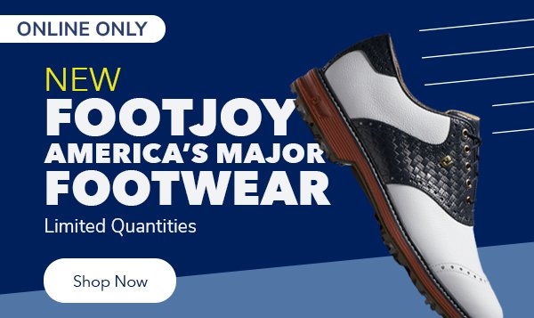 New FootJoy America's Major Footwear | Limited Quantities