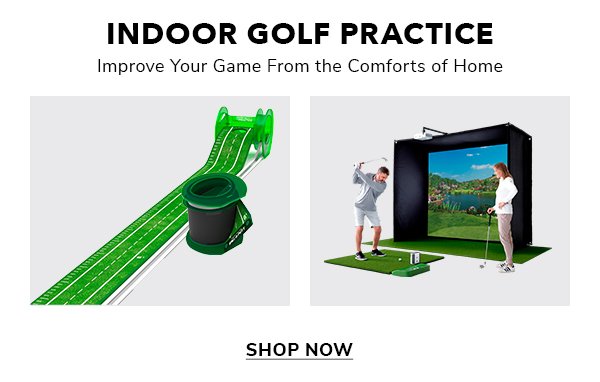 Shop gear to improve your game from the comforts of home