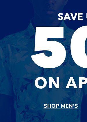 Save on Up to 50% New Apparel Markdowns | Shop Men's