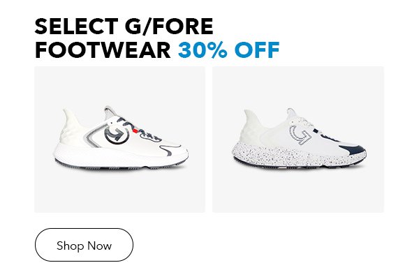 Select G/Fore Footwear 30% Off