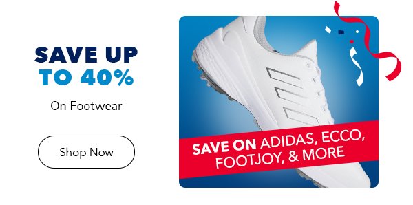 Shop Footwear Up to 40% off