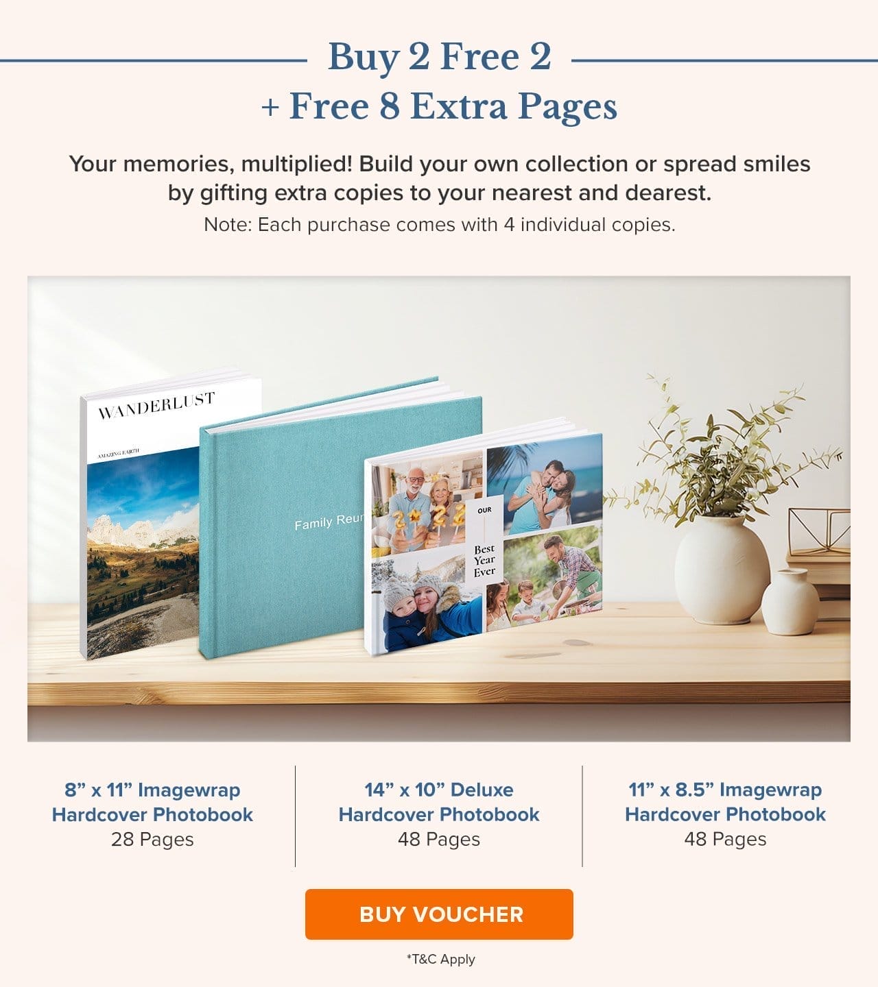 BUY 2 FREE 2 + FREE 8 EXTRA PAGES | BUY VOUCHER