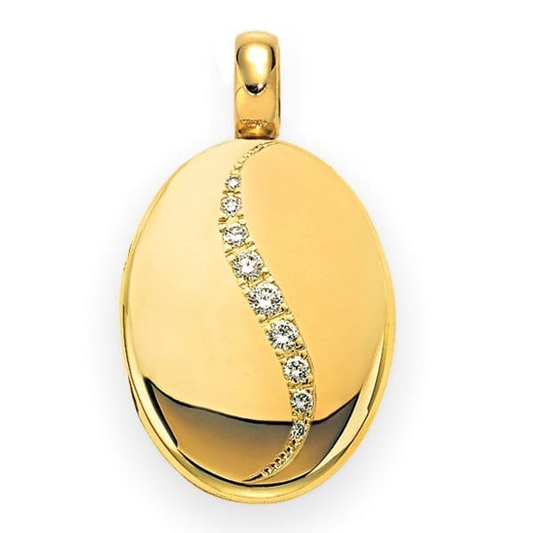 Image of Victor Mayer 18K Gold Diamond Locket