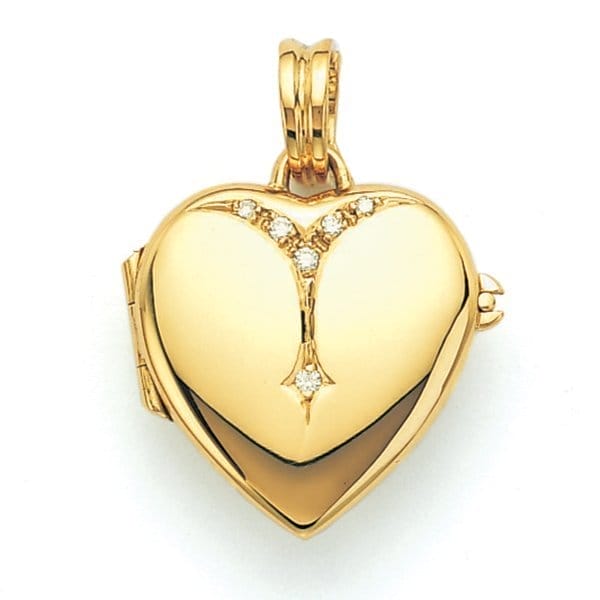 Image of Victor Mayer 18K Gold Diamond Locket