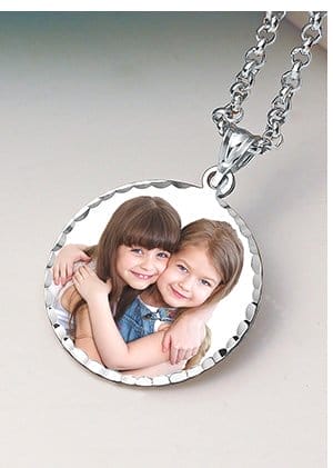 Round Photo Necklace