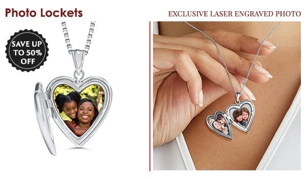 Photo Engraved Lockets