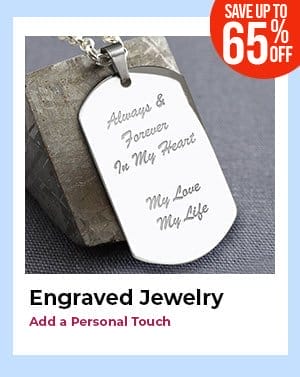 Engraved Jewelry