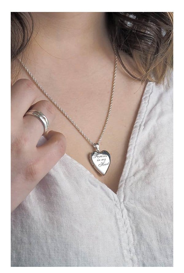 Silver Forever Locket