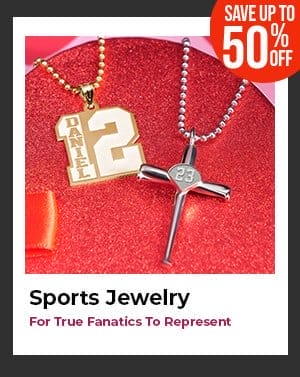 Sports Number Jewelry