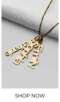Three Name Necklace