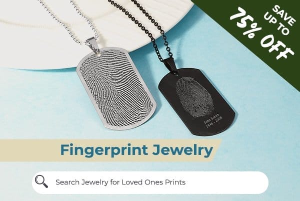 Fingerprint Jewelry