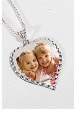 Heart Photo Necklace