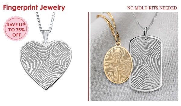 Fingerprint Jewelry