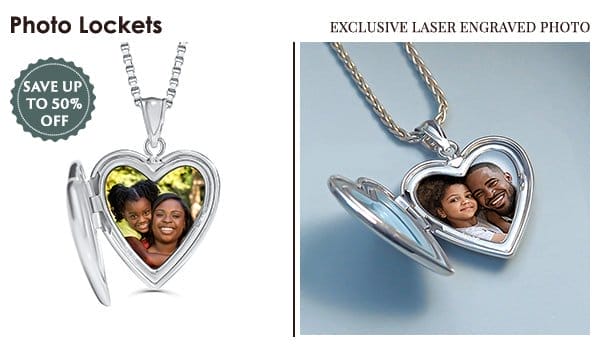 Photo Engraved Lockets