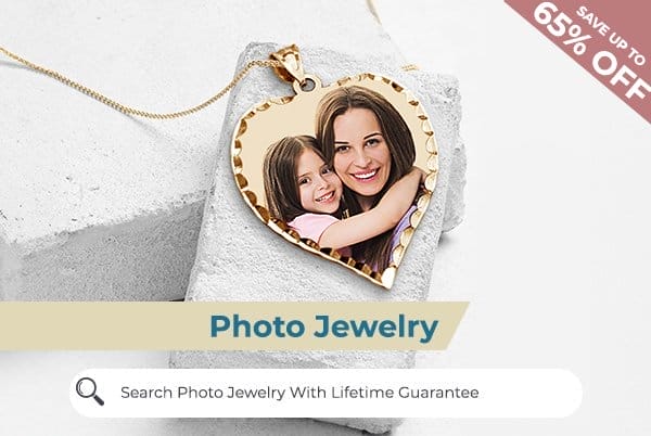 Custom Engraved Photo Jewelry