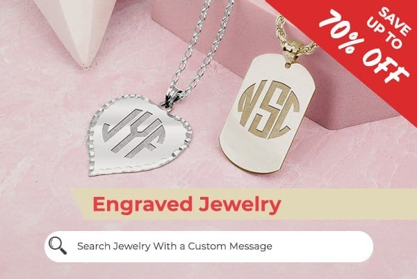 Engraved Jewelry