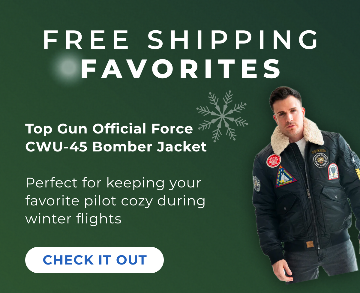 Free Shipping Favorites:CWU 45-P Nylon Flight Jacket