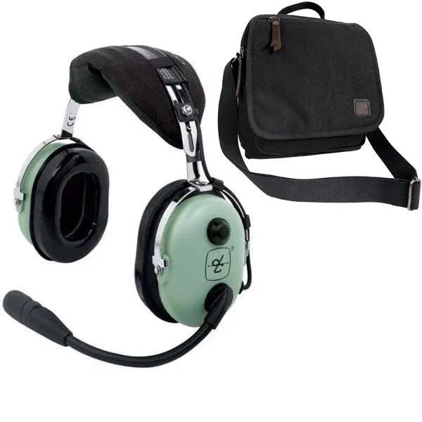 Image of David Clark H10-13.4 Mono Headset & Headset Bag Combo