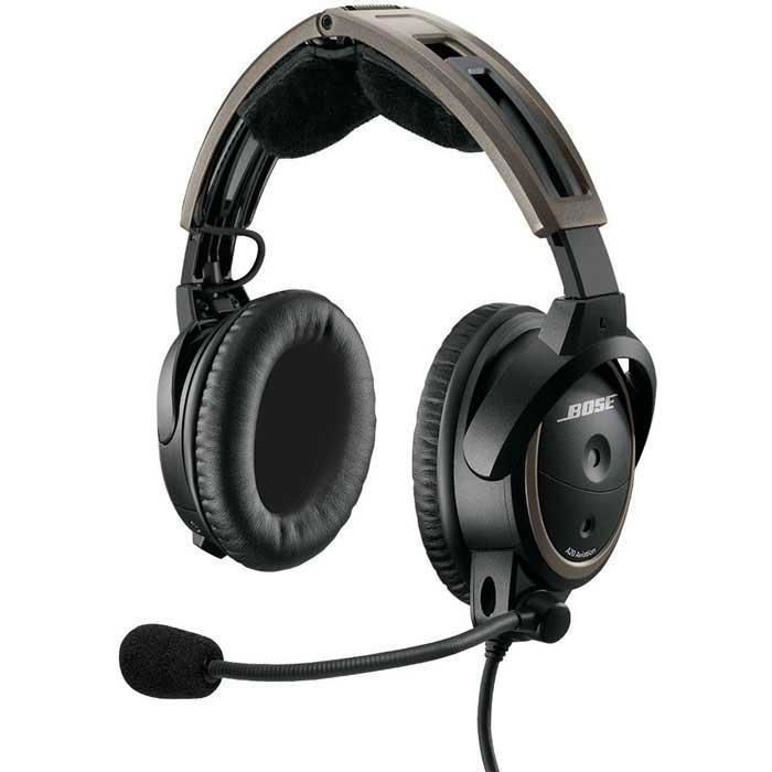 Image of Bose A20 Aviation Headset with Bluetooth (Battery Powered Twin Plugs)