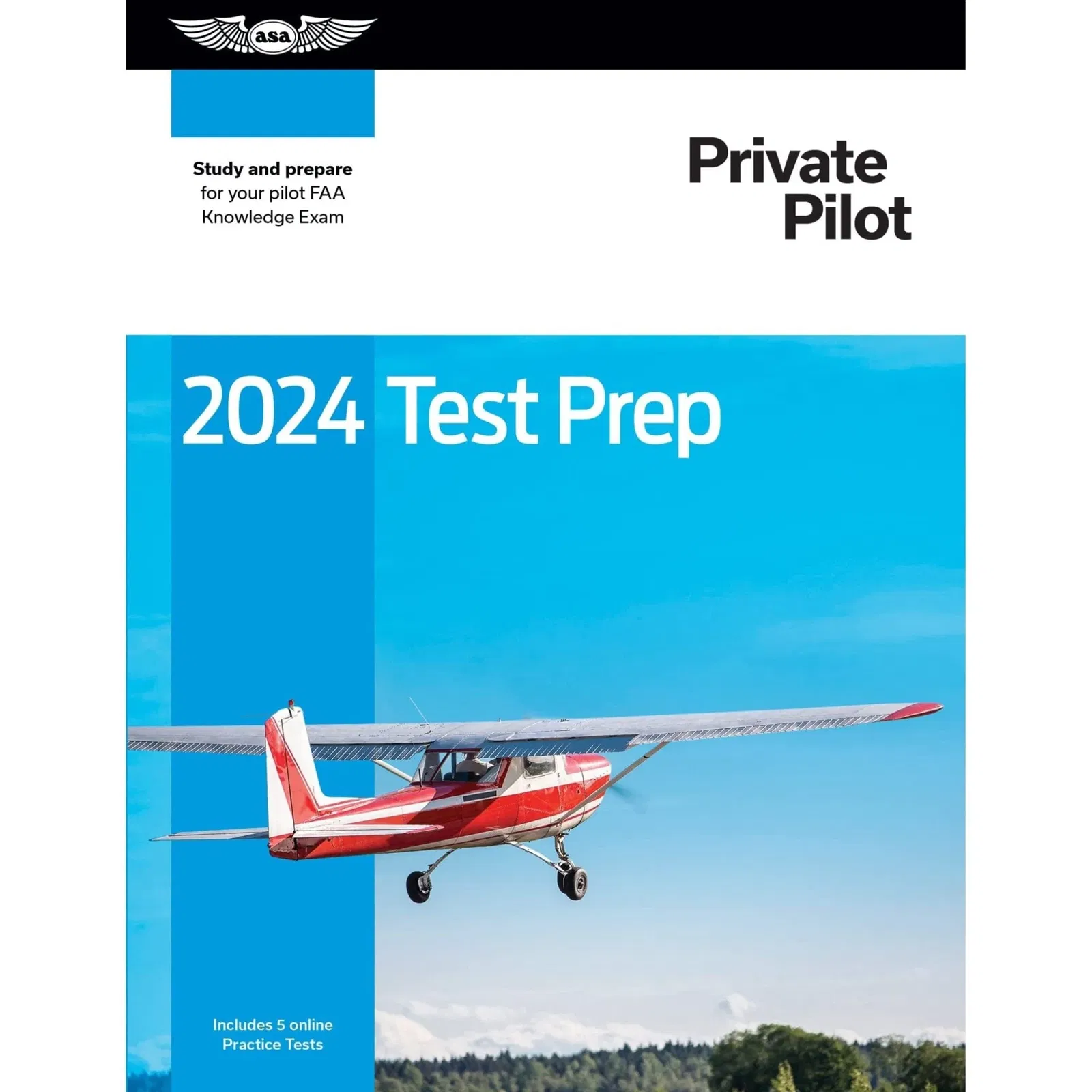 Image of ASA 2024 Private Pilot Test Prep Book