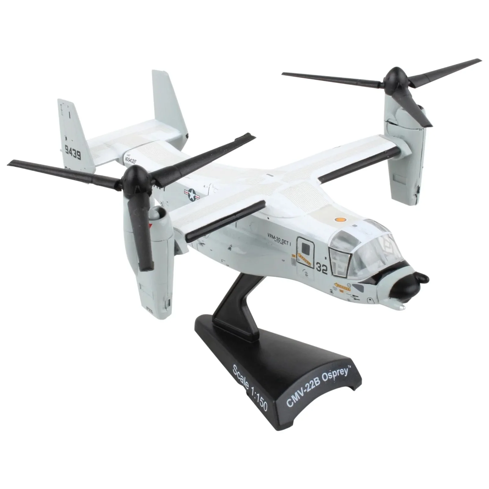 Image of Postage Stamp <br> CMV-22B Osprey USN 1/150 <br> Die-Cast Metal Model Aircraft