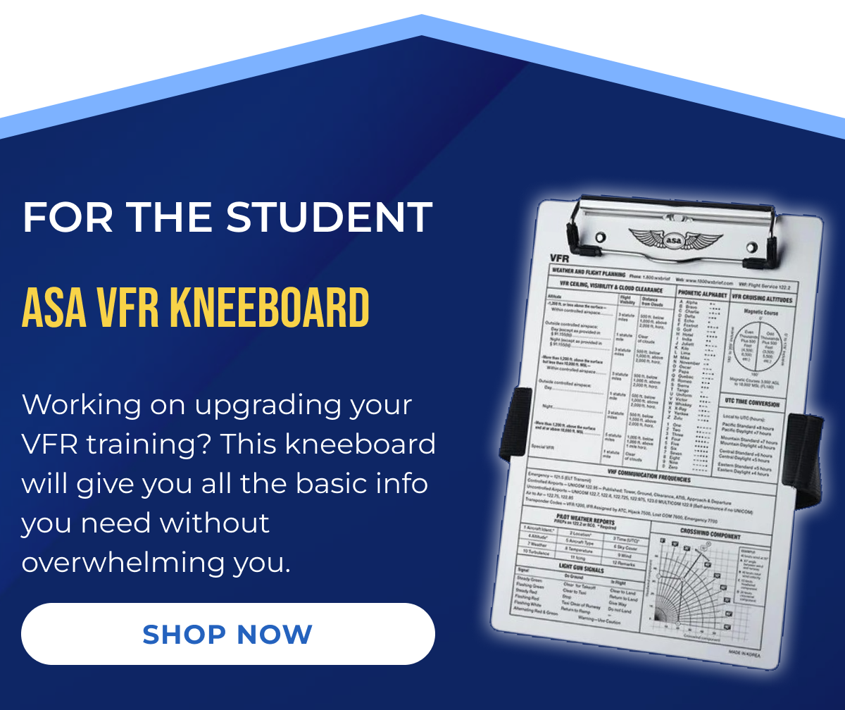 FOR THE STUDENT- ASA Instrument Pilot Kneeboard (IFR) KB-2