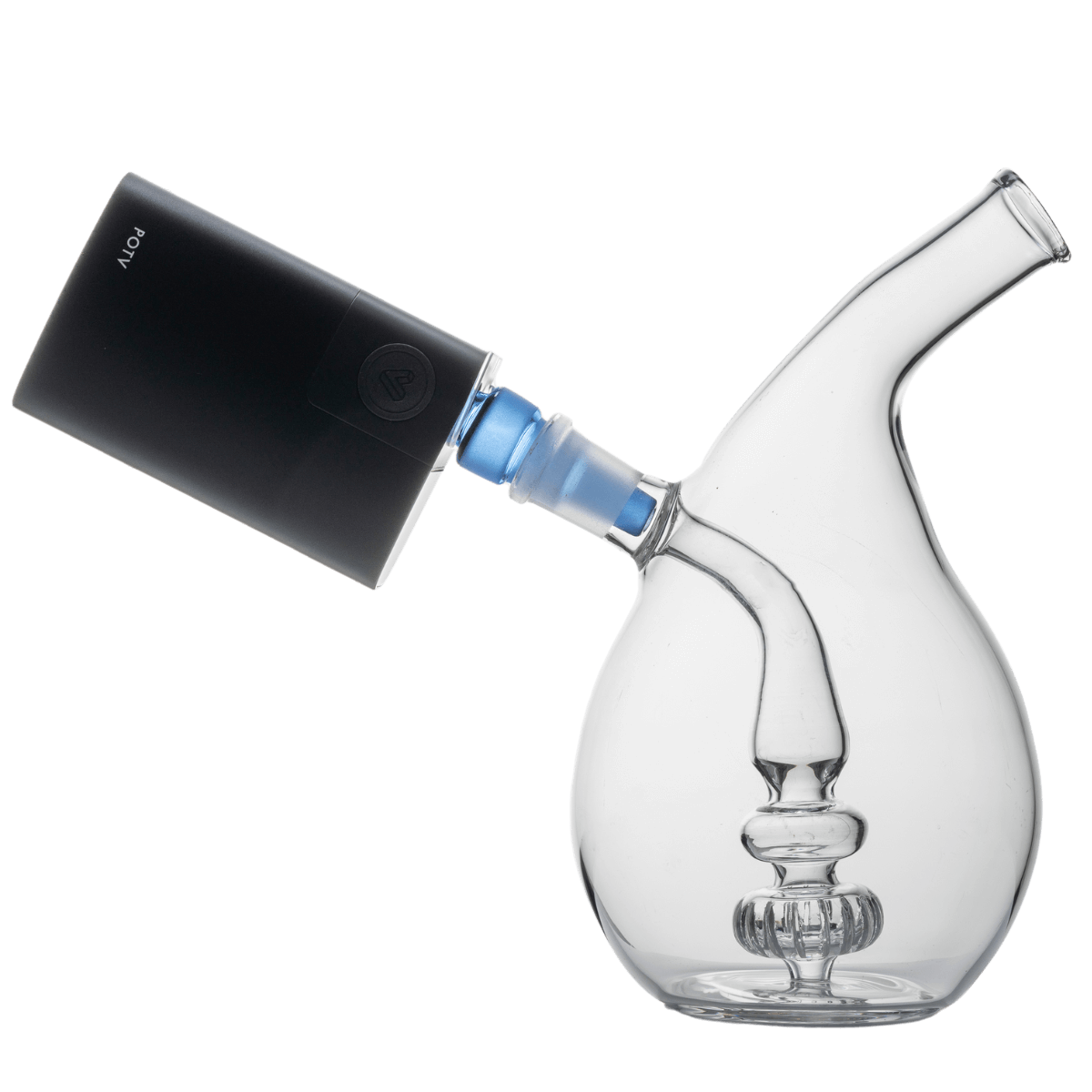 POTV Teardrop Glass Bubbler