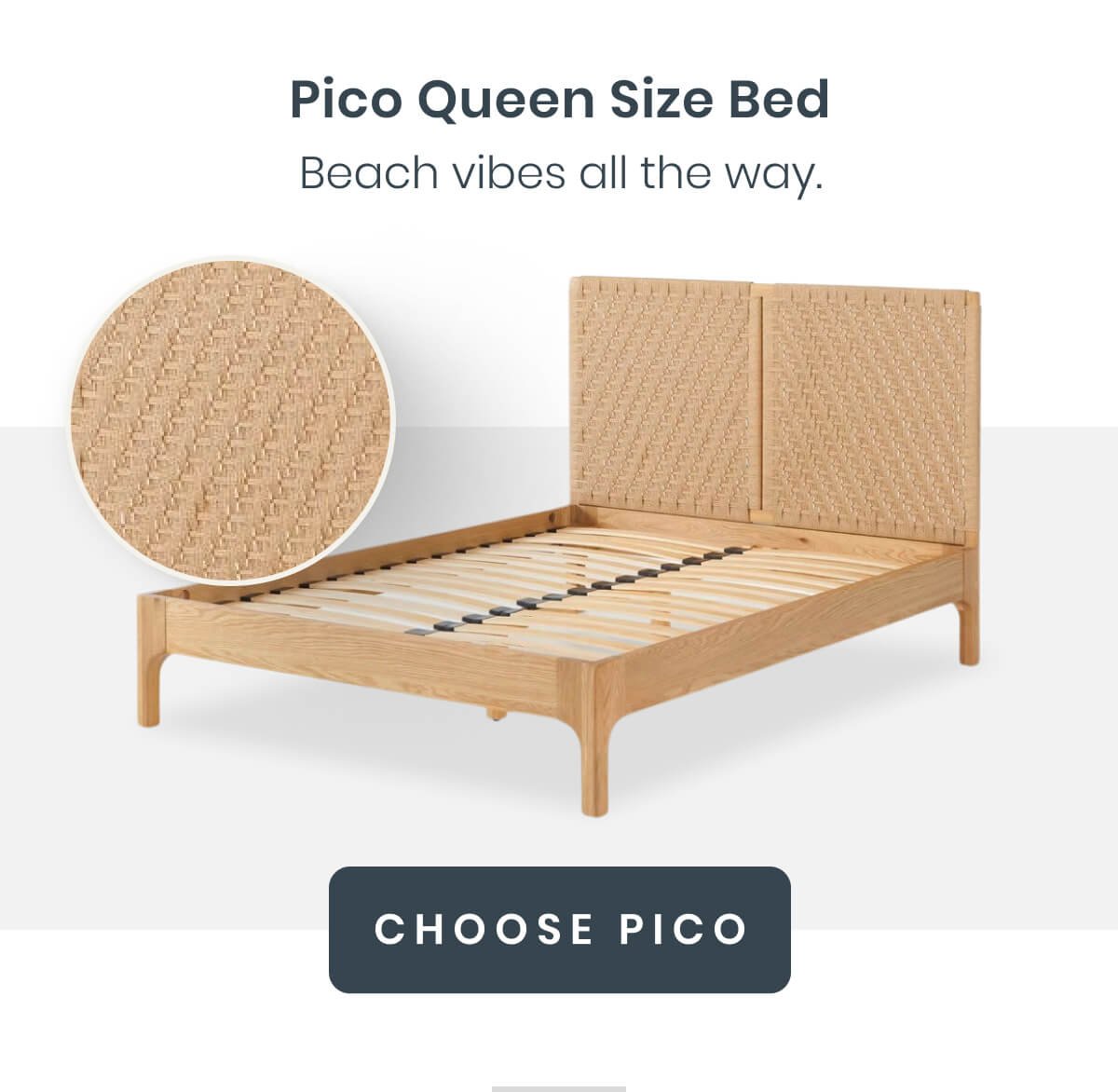 Pico Queen Size Bed 